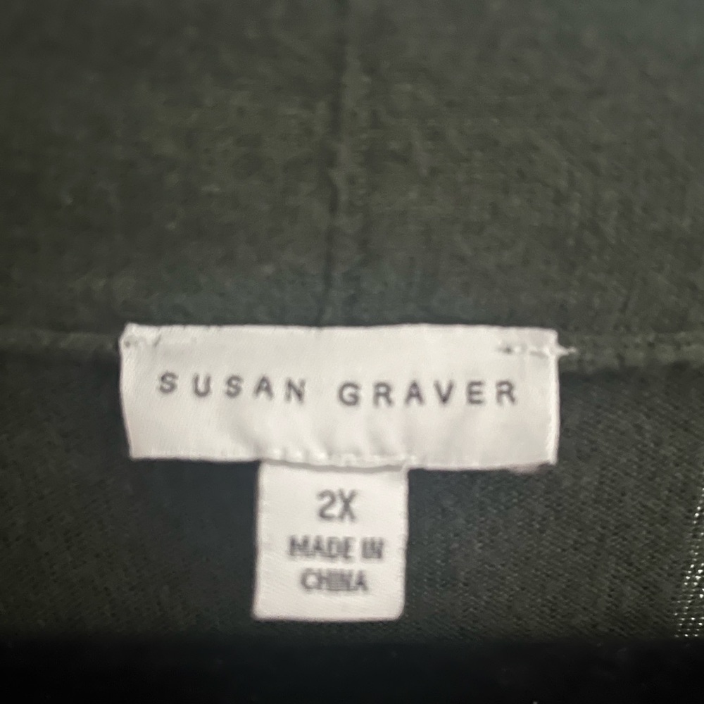 2X Women's Green Sweater - Picture 5 of 6